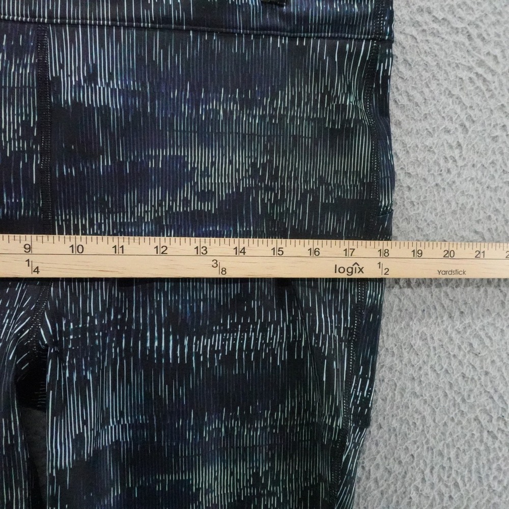 DSG Mens Run Tight XL Teal Black Abstract Print Media Pocket Baselayer NEW - Picture 9 of 15